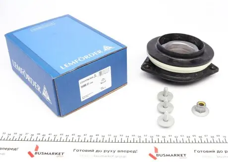 Подушка амортизатора (переднього) + підшипник Nissan Note 1.4/1.5dci/1.6 06- (L) LEMFORDER 34988 01