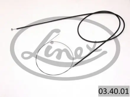 Трос капоту Audi 80/90 78-87 (2270/1460 мм) LINEX 03.40.01