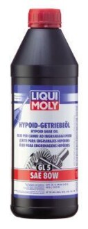 Масло трансмиссионное Hypoid Getriebeoil 80W LIQUI MOLY 1025