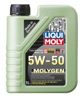 Масло моторное Molygen 5W-50 1л LIQUI MOLY 2542