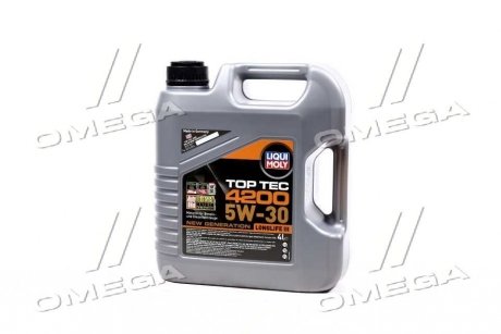 Масла моторные TOP TEC 4200 5W-30 (Канистра 4л) LIQUI MOLY 3715