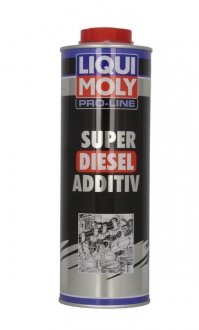 ПРИСАДКА СУПЕР-ДИЗЕЛЬ ПРОФІ PRO-LINE SUPER DIESEL ADDITIV 1Л LIQUI MOLY 5176