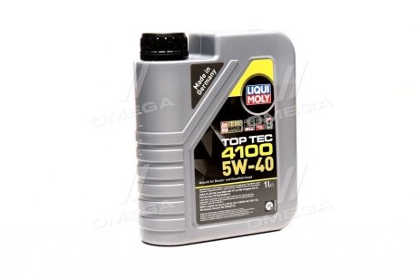 Олива моторна TOP TEC 4100 5W-40 API SN/CF ACEA A3/B4/C3 (Каністра 1л) LIQUI MOLY 7500