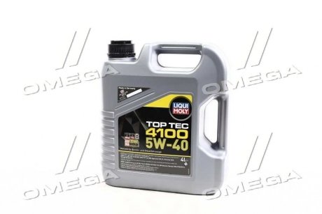 Олива моторна TOP TEC 4100 5W-40 API SN/CF ACEA A3/B4/C3 (Каністра 4л) LIQUI MOLY 7547