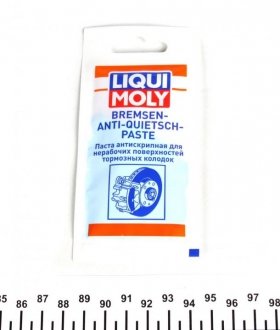 Паста для тормозной системы Bremsen-Anti-Quietsch-Paste 0,01л LIQUI MOLY 7585