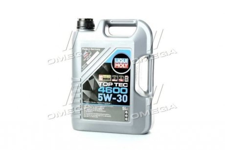 Олива моторна TOP TEC 4600 5W-30 (Каністра 5л) LIQUI MOLY 8033