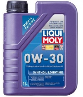 Олія моторна Synthoil Longtime 0W-30 1л LIQUI MOLY 8976