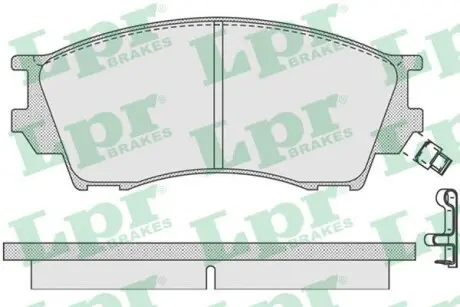 - Тормозные колодки для дисков LPR 05P1019