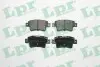Колодки гальмівні дискові задні FIAT Punto 05-18 LPR 05P1224 (фото 1)