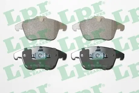 Комплект гальмівних колодок з 4 шт. дисків LPR 05P1255