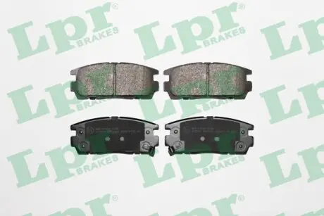 - Гальмівні колодки до дисків (R, V) LPR 05P1323
