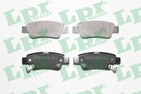 Комплект тормозных колодок из 4 шт. дисков LPR 05P1455