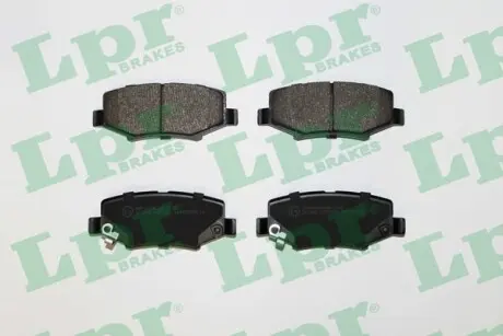 Комплект гальмівних колодок з 4 шт. дисків LPR 05P1555
