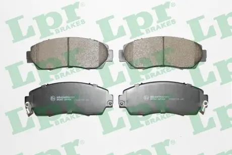 - Тормозные колодки для дисков LPR 05P1634