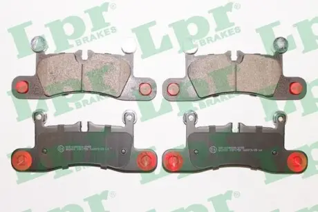 Тормозные колодки задние (16.9 мм) (система BREMBO) Cayenne Touareg 10-18 LPR 05P1755