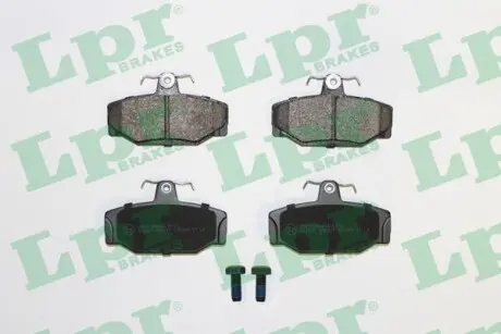 - Гальмівні колодки до дисків (R, S) LPR 05P217