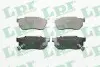 Комплект тормозных колодок из 4 шт. дисков LPR 05P322 (фото 1)