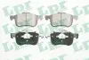 - Тормозные колодки для дисков (F, V) LPR 05P704 (фото 1)