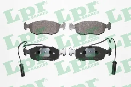 - Гальмівні колодки до дисків (F, V, з датчиком) LPR 05P755