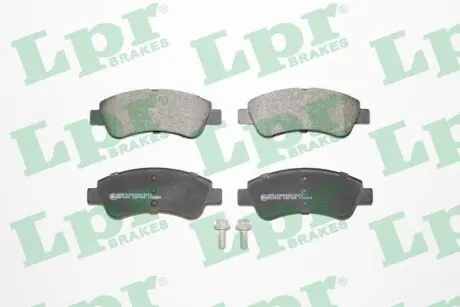 Комплект тормозных колодок из 4 шт. дисков LPR 05P789