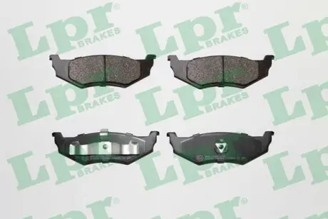 - Гальмівні колодки до дисків (R) LPR 05P894
