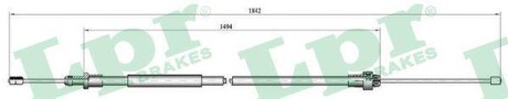 Трос ручного тормоза LPR C0094B