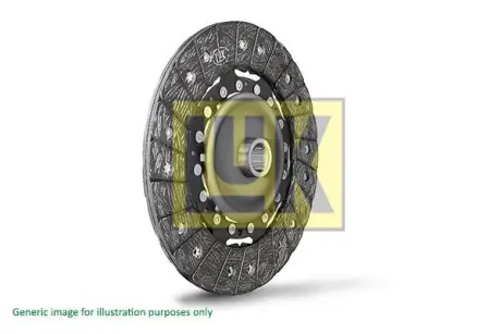 Диск сцепления 210мм Audi 80 86-, Audi 100 88-, Passat/Audi A4 1.6 94- LuK 321 0018 10