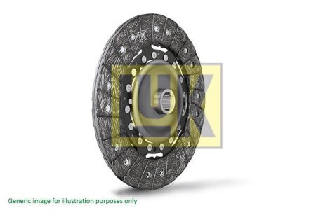 Диск сцепления Mazda 3/5 1.8/2.0 03-14 (d=228mm) LuK 323 0177 16