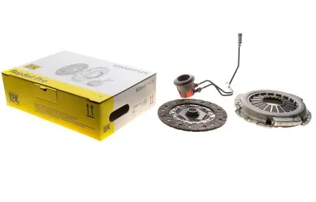 Комплект зчеплення Land Rover Freelander 2.0 Td4 00-06 (d=230mm) (+вижимний) LuK 623 3772 33
