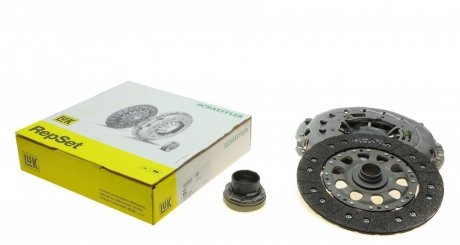 Комплект зчеплення BMW 3 (E46)/X3 (E83) 00-06 (d=240mm) (+вижимний) M54/M47 LuK 624 3176 00