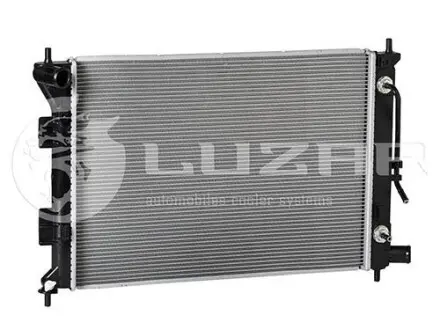 Радіатор охолодження Ceed 1.4/1.6/2.0 (12-) АТ (553*388*22) LUZAR LRC 081X3