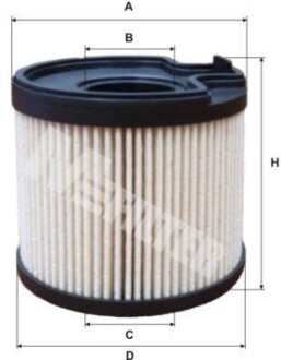 Фильтр топливный 2.0HDi Scudo/Expert 99-/Berlingo/Partner 99-05 (с-ма Bosch) M-FILTER DE 3113