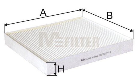 Фильтр салона Audi A3/Octavia/Golf VI/VII 12- M-FILTER K 9086