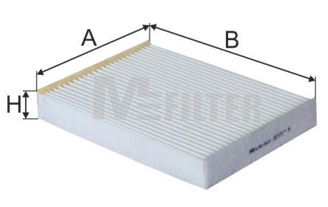 Фільтр салону Rogue/Dokker/Lodgy 12- M-FILTER K 9114