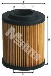 Фильтр масляный 1.7Di/CDTi Combo 01-/Corsa 00-/Astra 98-05 M-FILTER TE 647