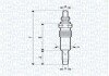 Свічка розжарювання AUDI FORD SEAT SKODARENAULT, VOLVO VW MAGNETI MARELLI 062900071304 (фото 1)