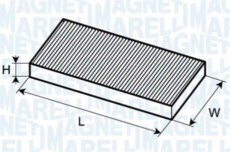 Фільтр салону FORD FOCUS [] MAGNETI MARELLI 350203061530