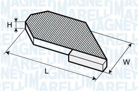 RENAULT фільтр повітр. салону Scenic,Grand Scenic 03- MAGNETI MARELLI 350203062680