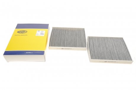 Фильтр салона BMW 5 (F10)/7 (F01) 2.0-6.0 08-(угольный) (к-кт 2 шт.) MAGNETI MARELLI 350203064720