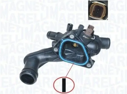 CITROEN термостат C3 1.4,C4,Grand Picasso 1,6 THP,DS3,Mini,Peugeot MAGNETI MARELLI 352317101050