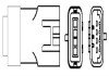 DACIA Кисневий датчик (лямбда-зонд) LOGAN, SANDERO, RENAULT MAGNETI MARELLI 466016355157 (фото 1)