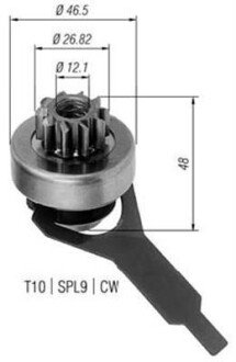 Бендикс FORD Escort -95 MAGNETI MARELLI 940113020268