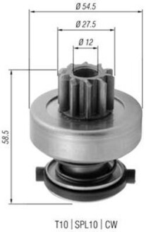 Бендикс стартера MB OM601-606 MAGNETI MARELLI 940113020376