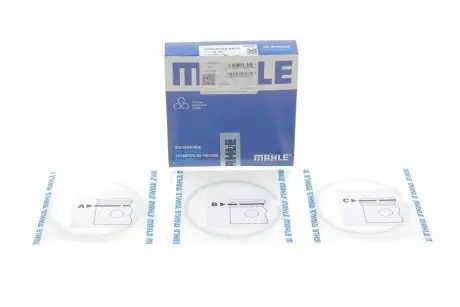 Кільця поршневі MB Sprinter CDI (88.50mm/+0.5) (2.5-2-3) MAHLE / KNECHT 001 36 N2