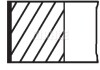 Кольца поршневые MB 87,50 OM615 2,0D/2,2D (выр-во Mahle) MAHLE / KNECHT 001 92 N2 (фото 1)