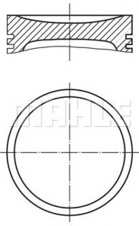 A_Поршень Mahle SMART MAHLE / KNECHT 0039401