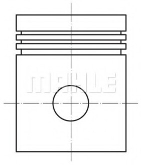 Поршень MAHLE / KNECHT 012 02 00 (фото 1)