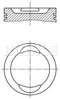 A_Поршень Mahle VW MAHLE / KNECHT 0297302