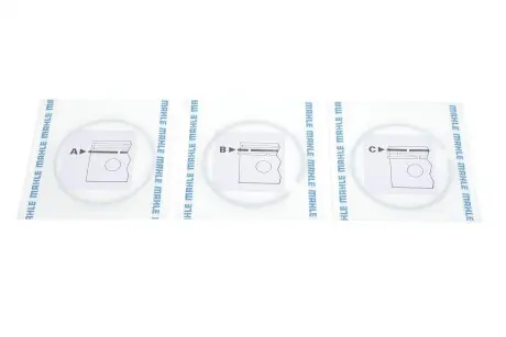 Кільця поршневі VAG 83,01 2,0/2,8 (Mahle) MAHLE / KNECHT 030 31 N1