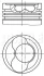 Поршень MAHLE / KNECHT 0305811 (фото 1)
